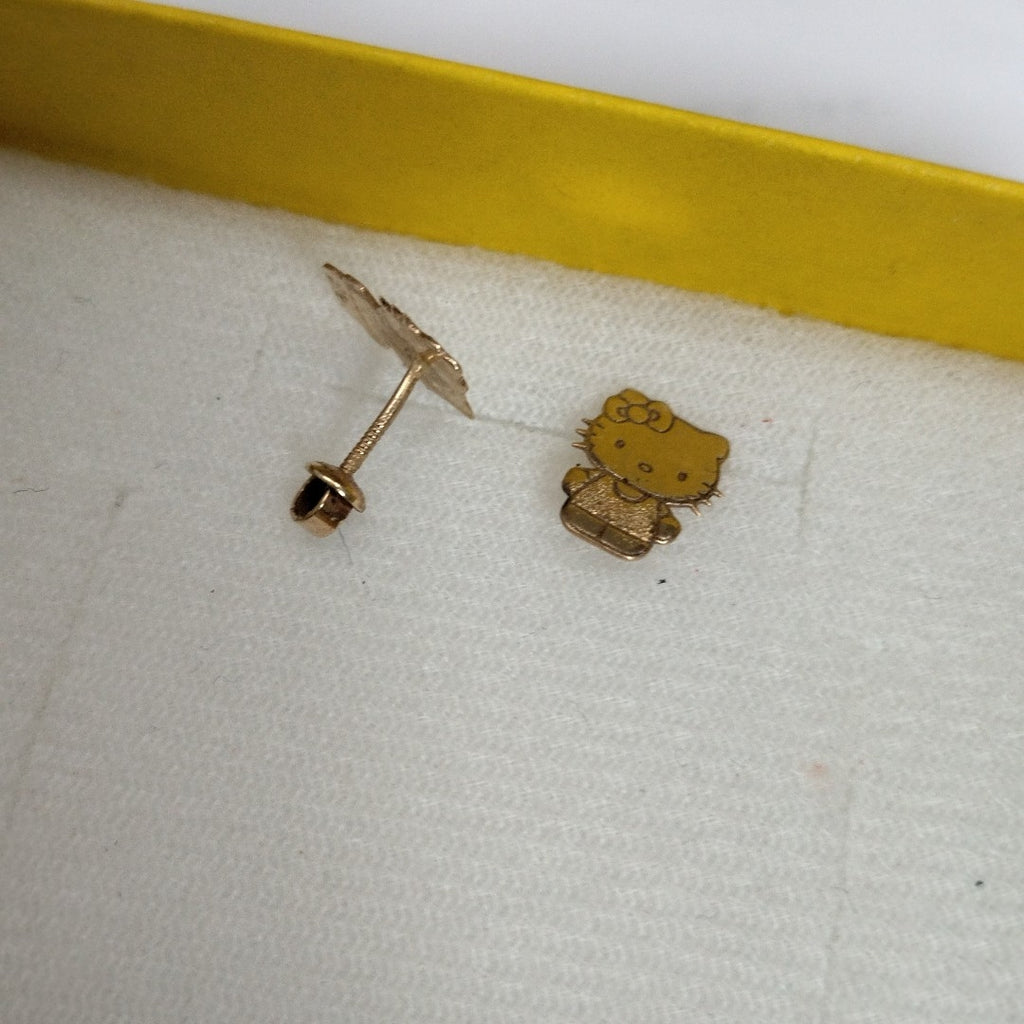 BROQUELES PAR ORO 14 K 0.9 GRMS (SEMINUEVO)