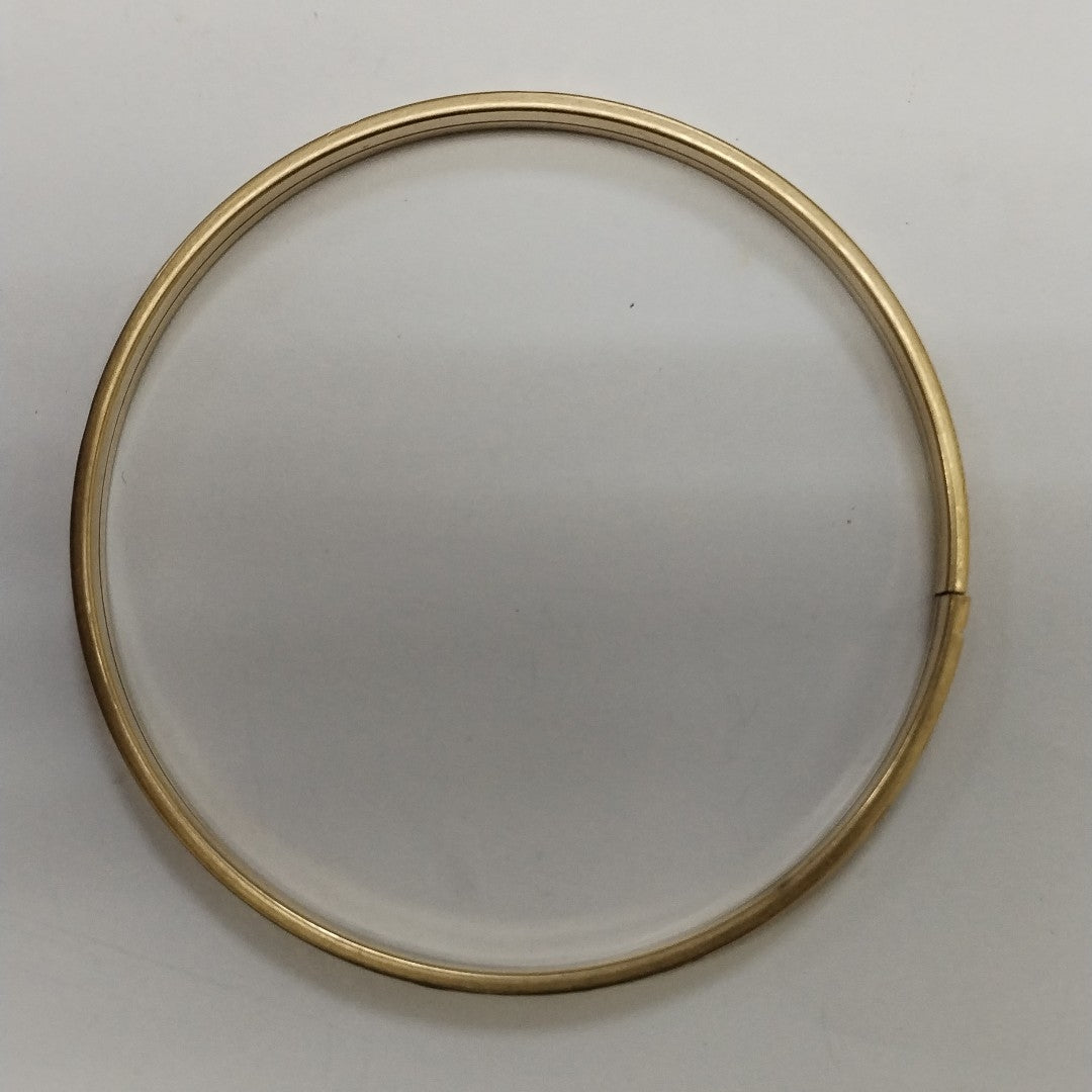 PULSERA RIGIDA ORO 10 K 4.7 GRMS (SEMINUEVO)