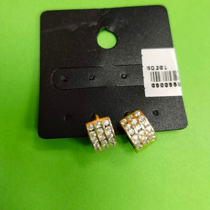 ARETES HUGGIES C CIRCONIA 14K 2.2 GR (NUEVO)