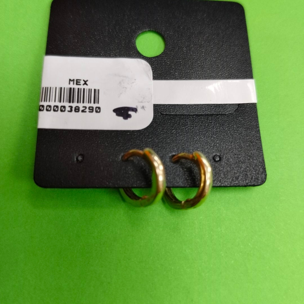 ARETES HUGGIE 14K 1.3 GR (NUEVO)