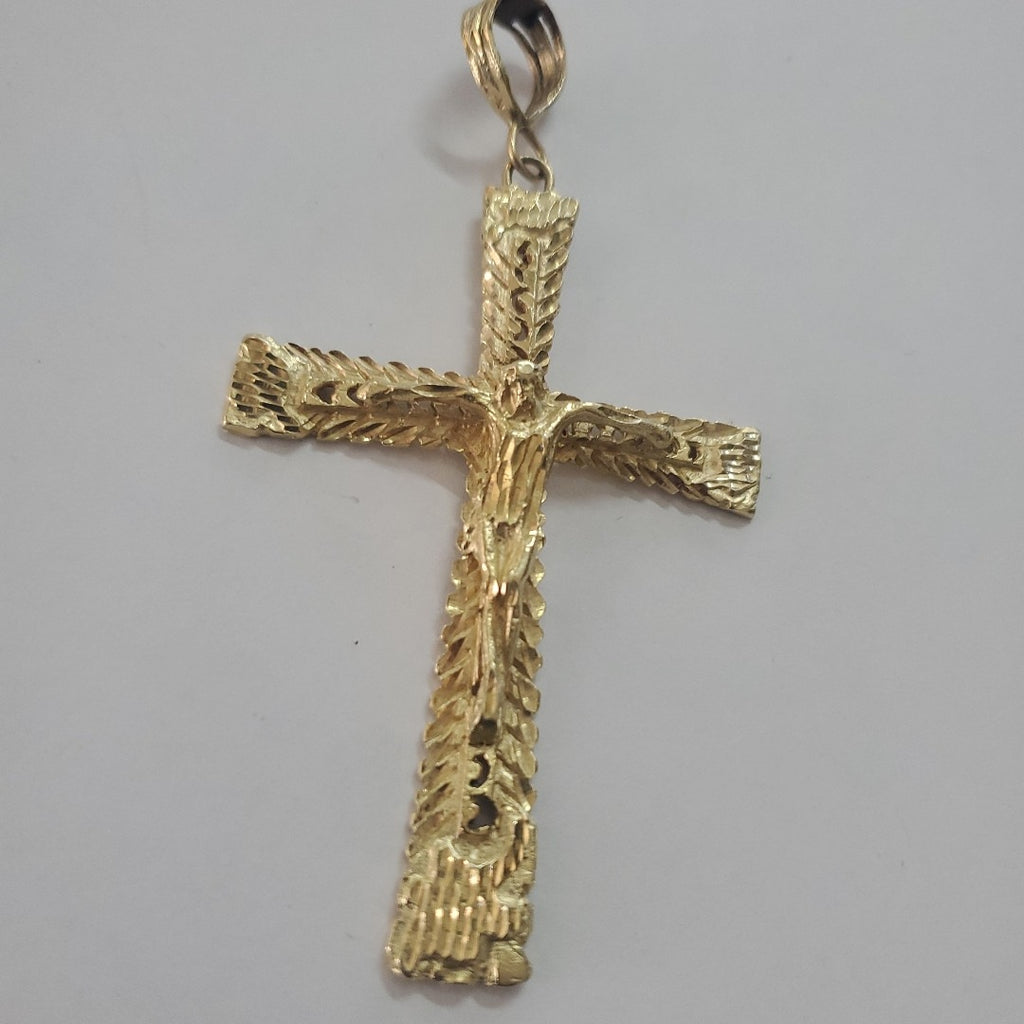 CRUCIFIJO ORO 10 K 16.2 GRMS (SEMINUEVO)