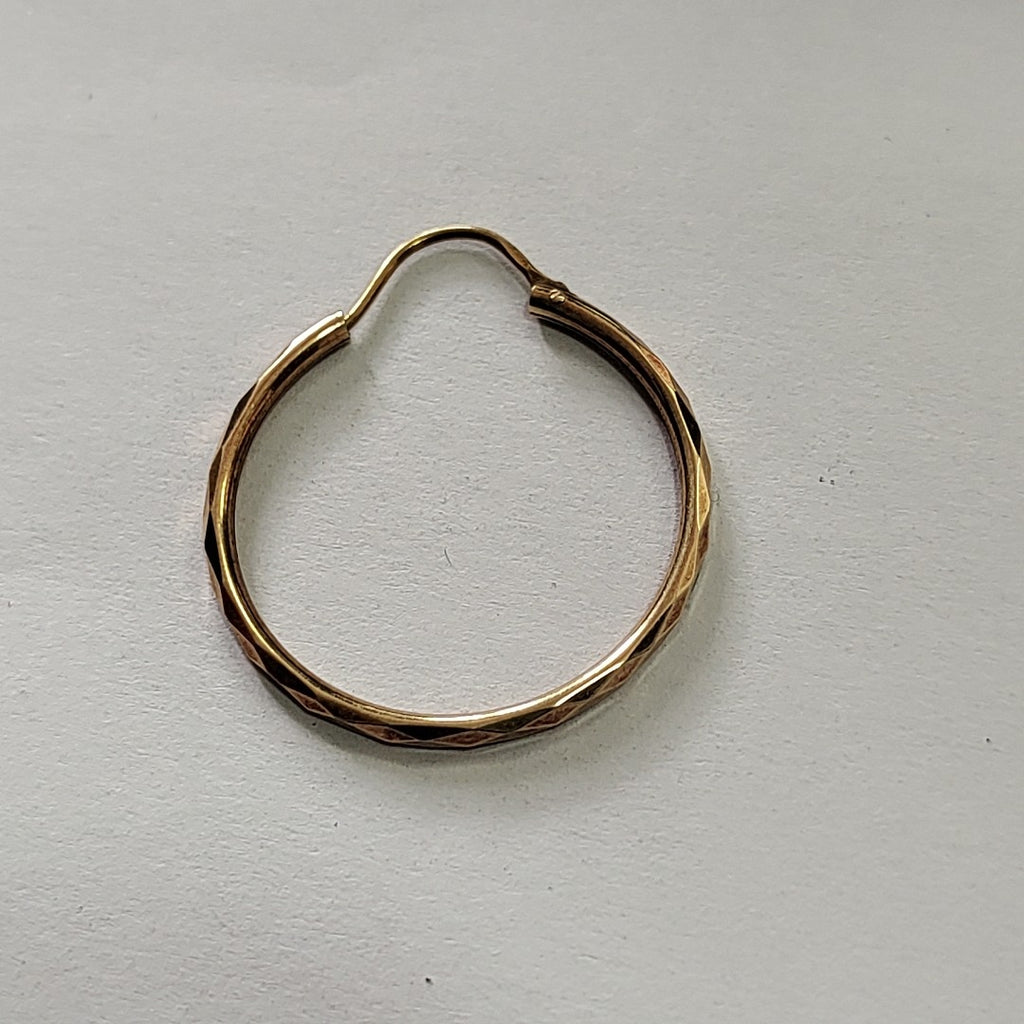 ARRACADAS PAR ORO 14 K 1.8 GRMS (SEMINUEVO)