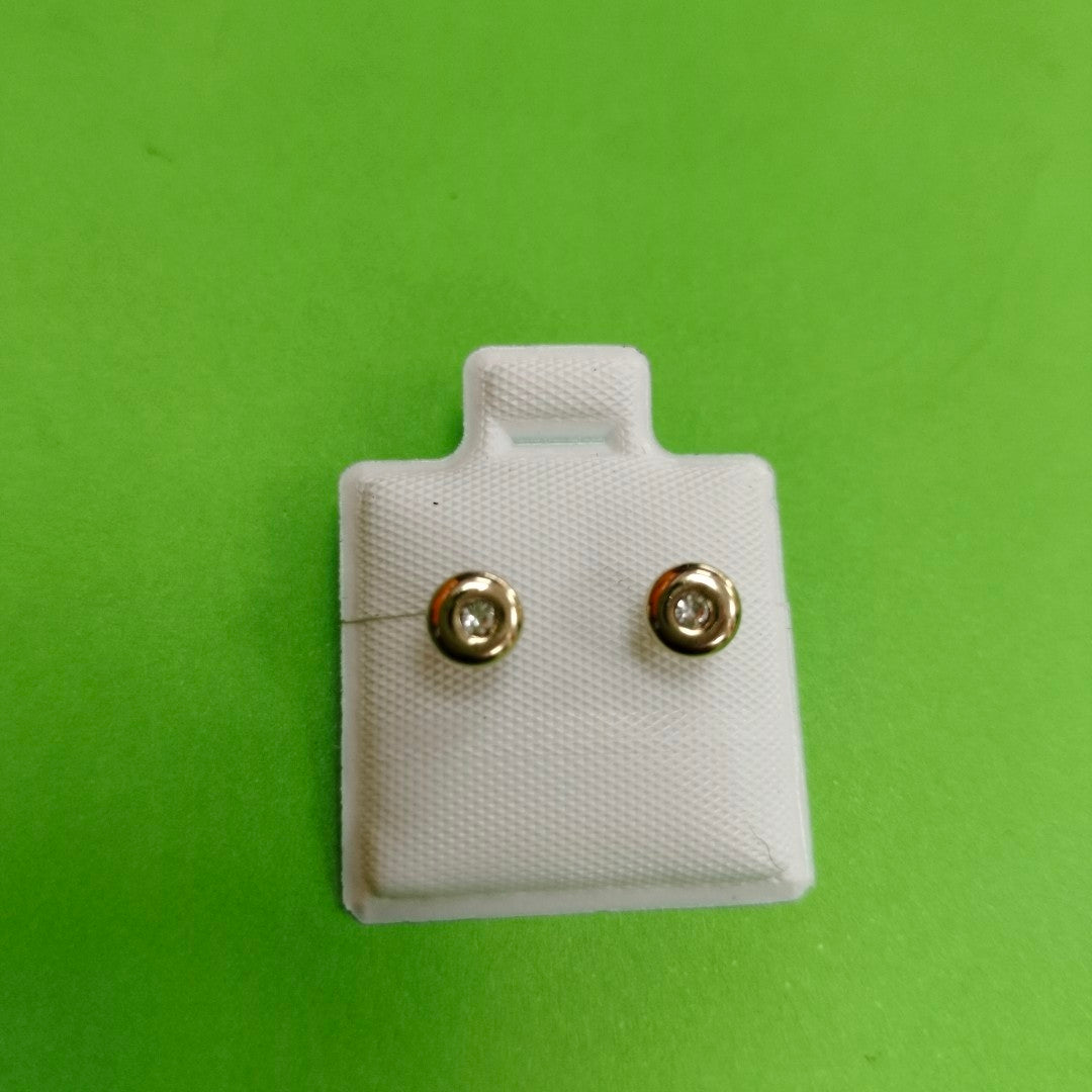 BROQUELES BROQUEL C CIRCONIA 14K 0.27 GR (NUEVO)