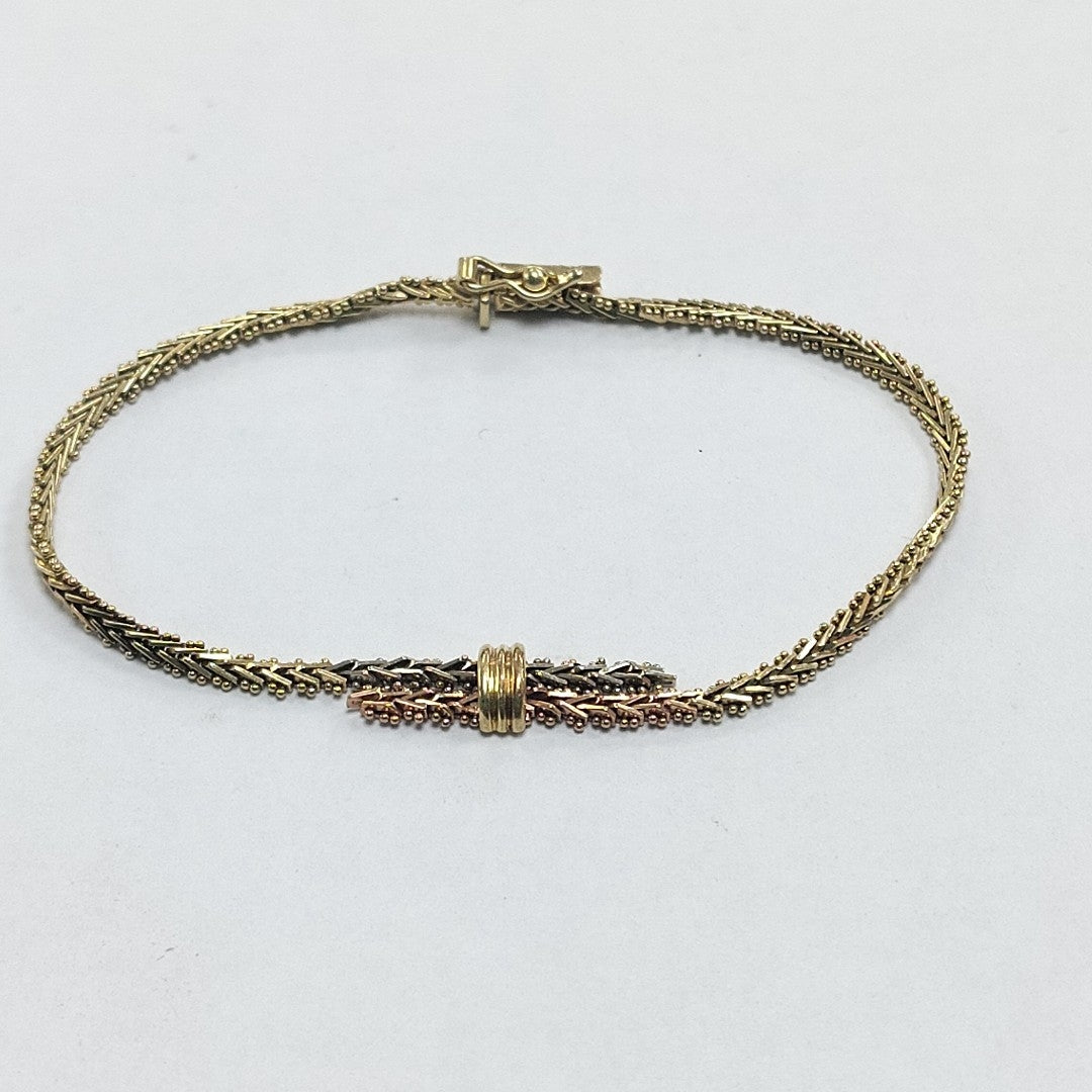 PULSERA ORO 14 K 5.8 GRMS (SEMINUEVO)