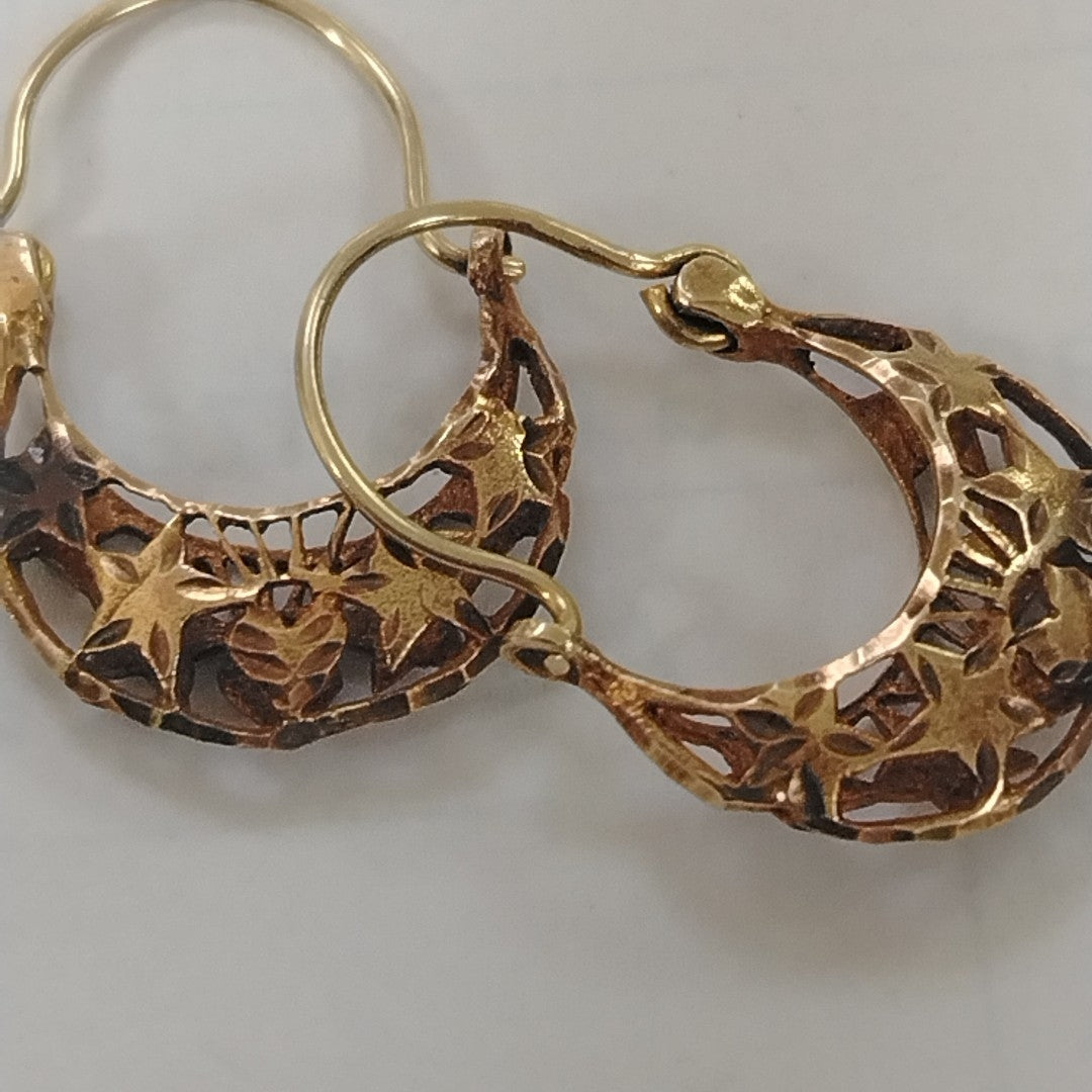 ARRACADAS PAR ORO 8 K 2,60 GRMS (SEMINUEVO)