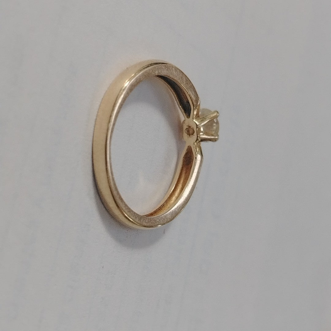 SOLITARIO ORO 14 K 2,10 GRMS (SEMINUEVO)