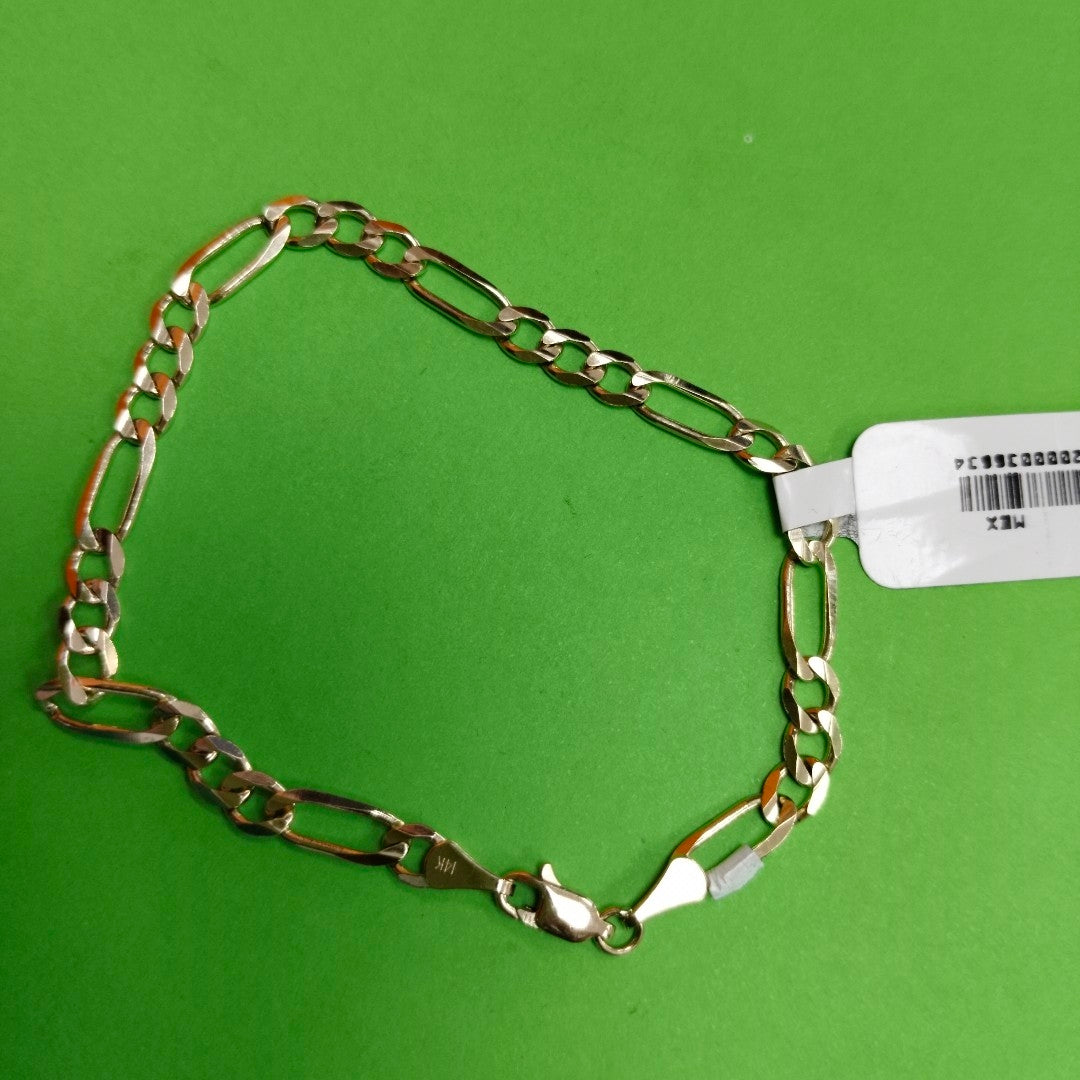 PULSERA 3X1 14K 21 CM 6.5 GR (NUEVO)