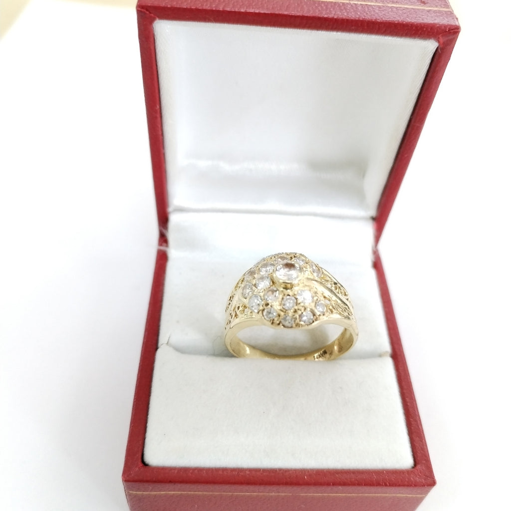 ANILLO ORO 14 K 4,10 GRMS (SEMINUEVO)
