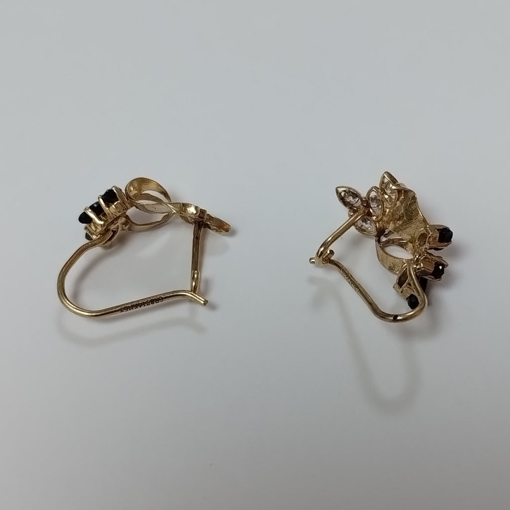 ARETES PAR ORO 14 K 2.1 GRMS (SEMINUEVO)