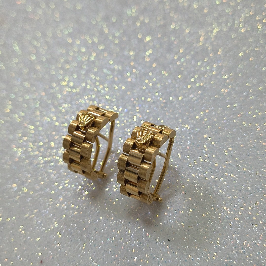 ARETES PAR ORO 14 K 12.4 GRMS (SEMINUEVO)