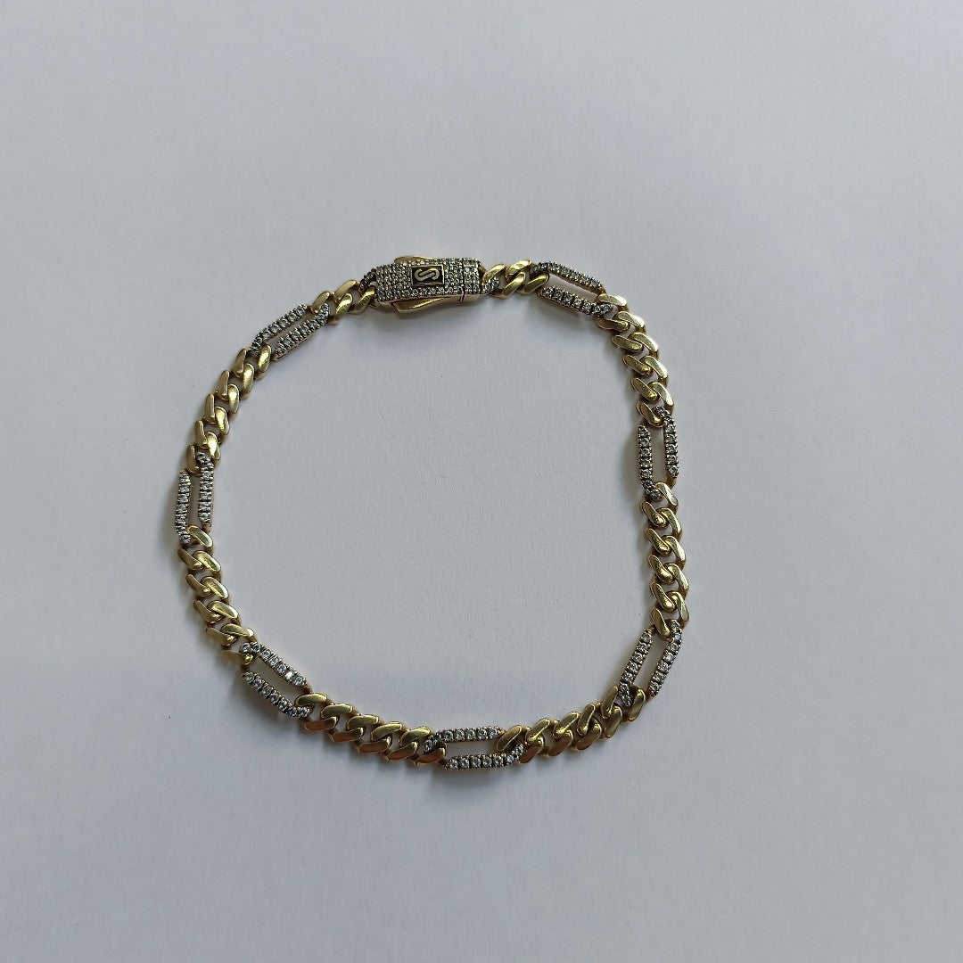 PULSERA ORO 14 K 6.6 GRMS (SEMINUEVO)