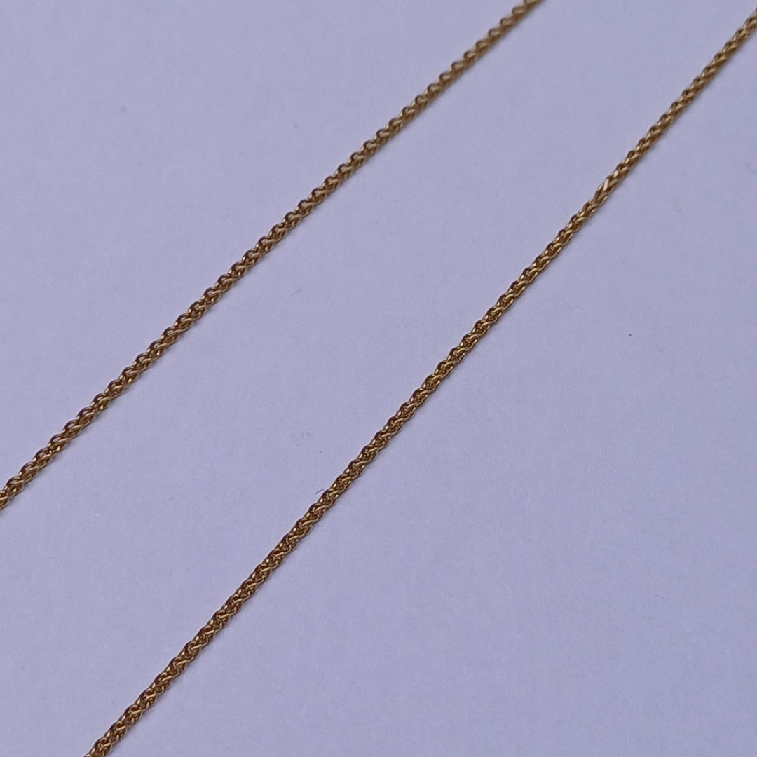 CADENA ORO 18 K 2.3 GRMS (SEMINUEVO)