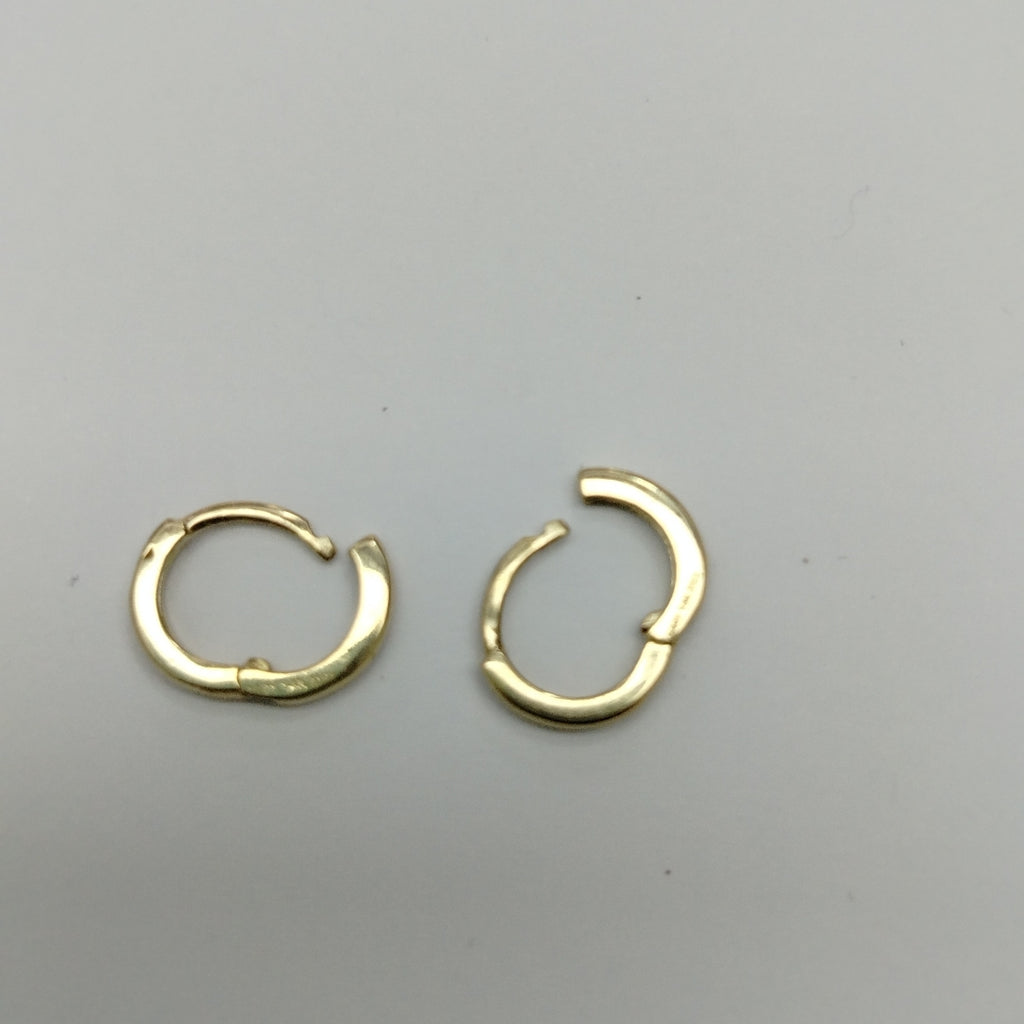 ARETES HUGGIE 14K 1.3 GR (NUEVO)