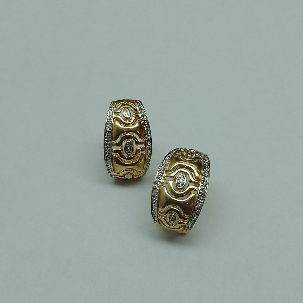 ARETES PAR ORO 14 K 8.6 GRMS (SEMINUEVO)