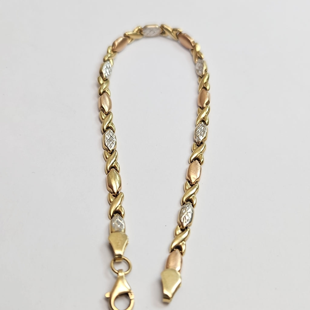 PULSERA ORO 14 K 3.8 GRMS (SEMINUEVO)