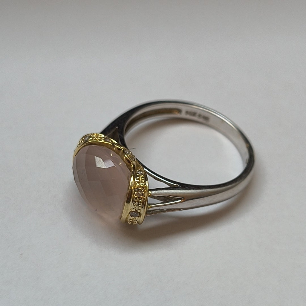 ANILLITO ORO BLANCO 14 K 3.7 GRMS (SEMINUEVO)