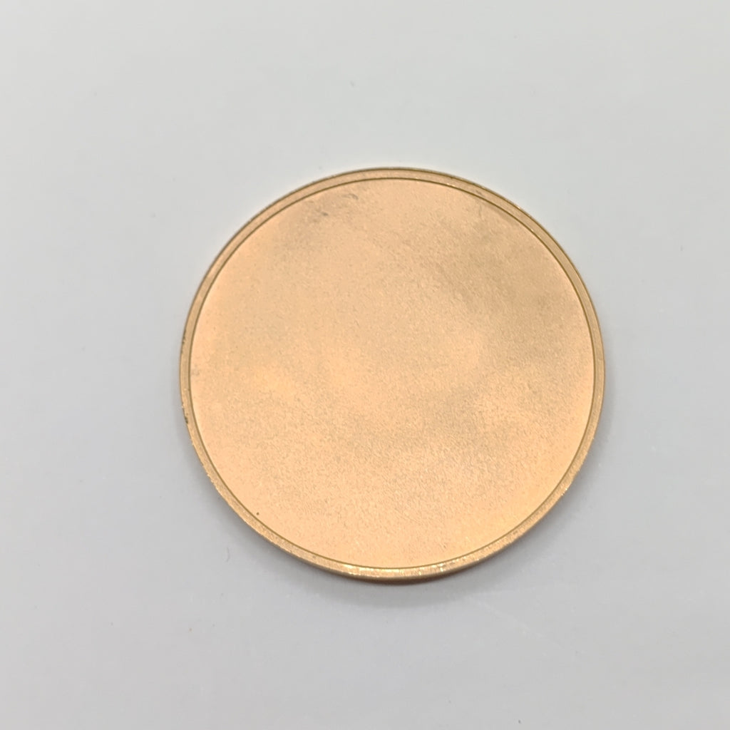 MEDALLA CONMEMORATIVA ORO 21 K 42 GRMS (SEMINUEVO)