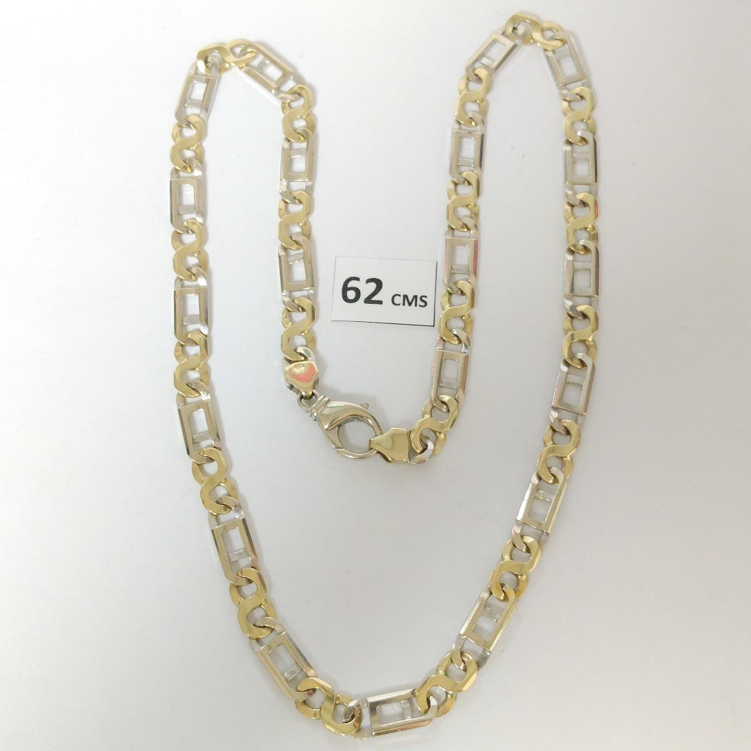 CADENA ORO COMBINADO 14 K 61.7 GRMS (SEMINUEVO)