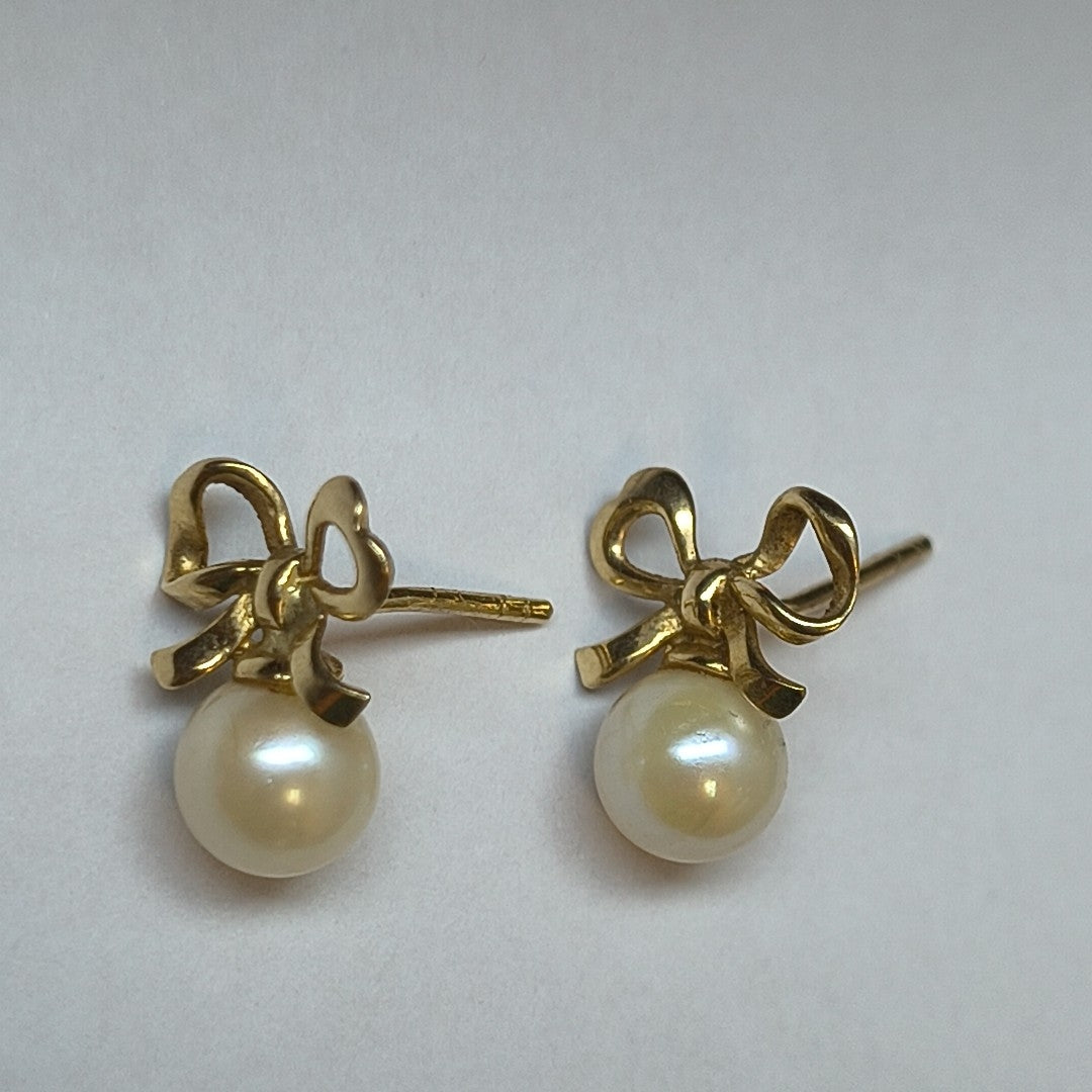 ARETES PAR ORO 14 K 2,00 GRMS (SEMINUEVO)