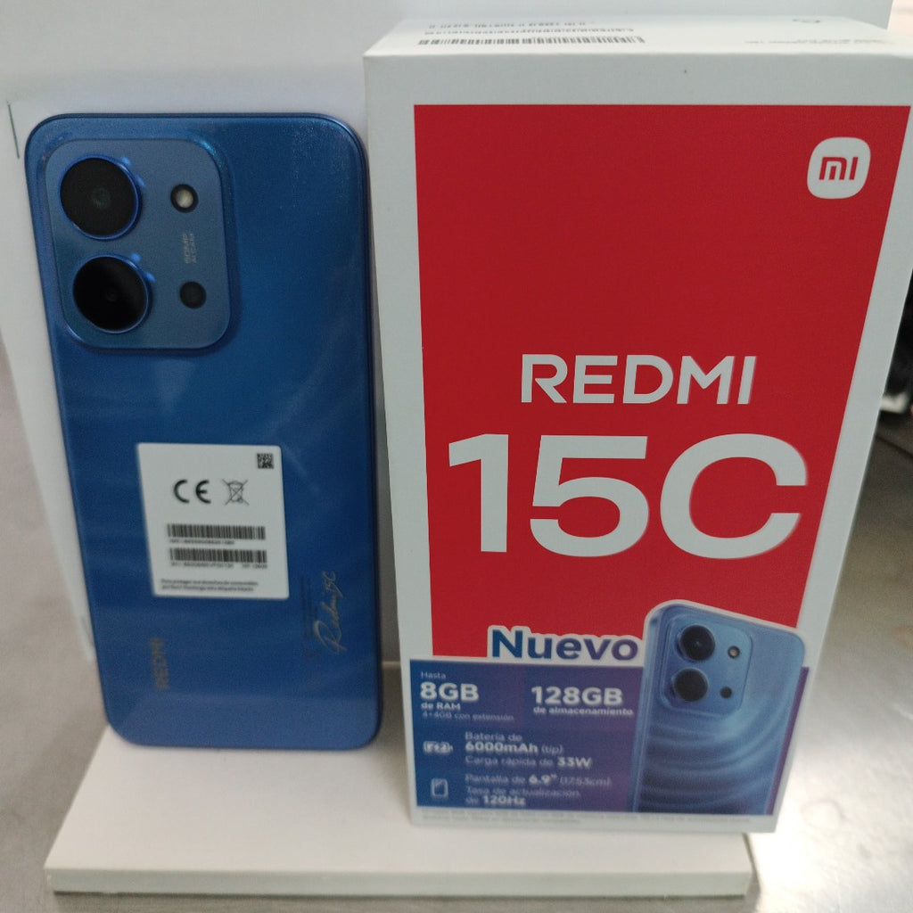 CELULAR XIAOMI REDMI 15C 25078RA3EL (2025) 128 GB 4 GB RAM (SEMINUEVO)