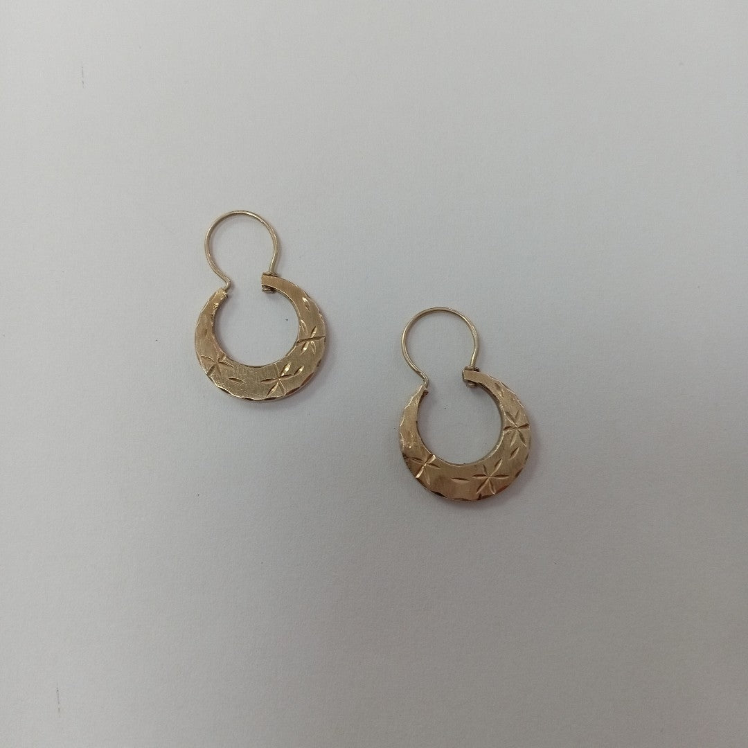 ARRACADAS PAR ORO 8 K 2,70 GRMS (SEMINUEVO)