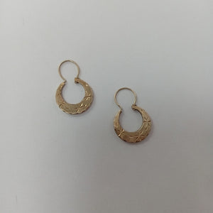 ARRACADAS PAR ORO 8 K 2,70 GRMS (SEMINUEVO)
