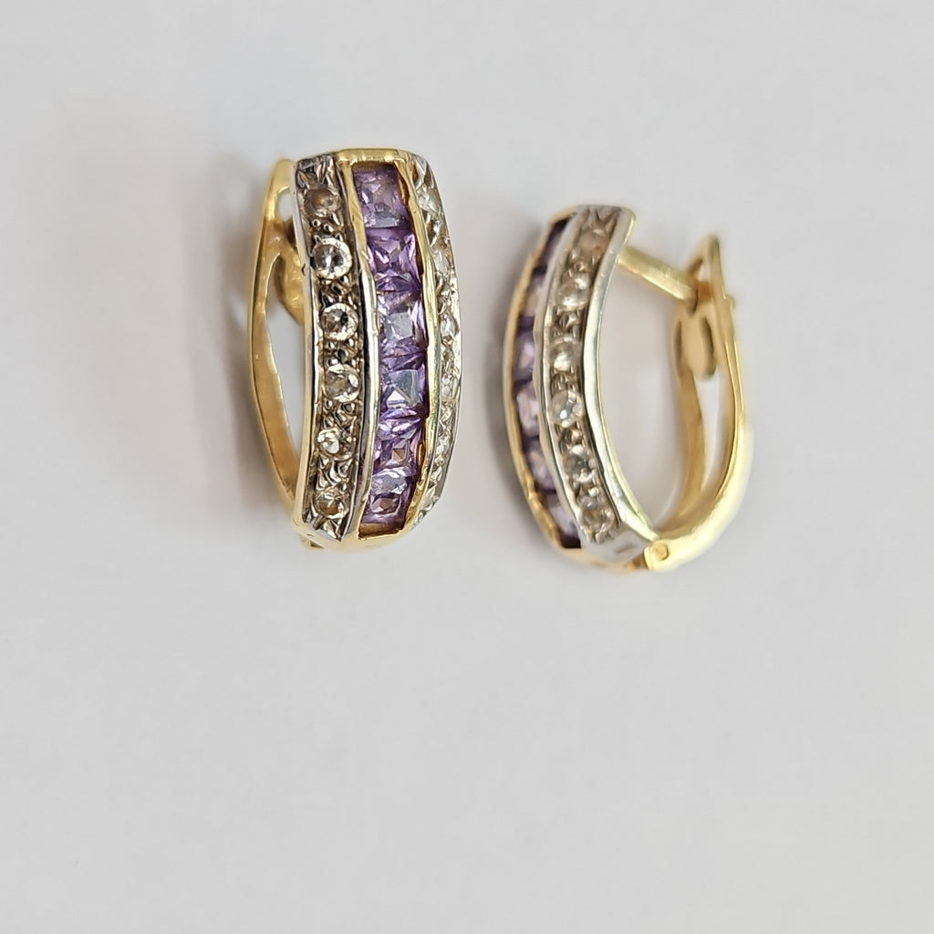 ARETES PAR ORO 14 K 5,10 GRMS (SEMINUEVO)