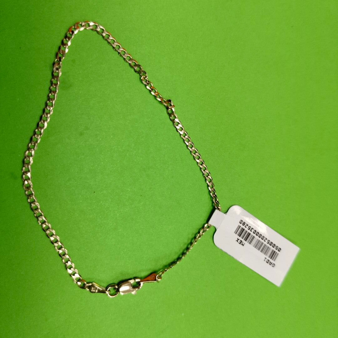 PULSERA BARBADA 14K 21 CM 2.3 GR (NUEVO)