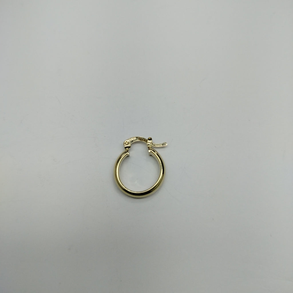 ARETES ARRACADA LISA 14K 1.6 GR (NUEVO)