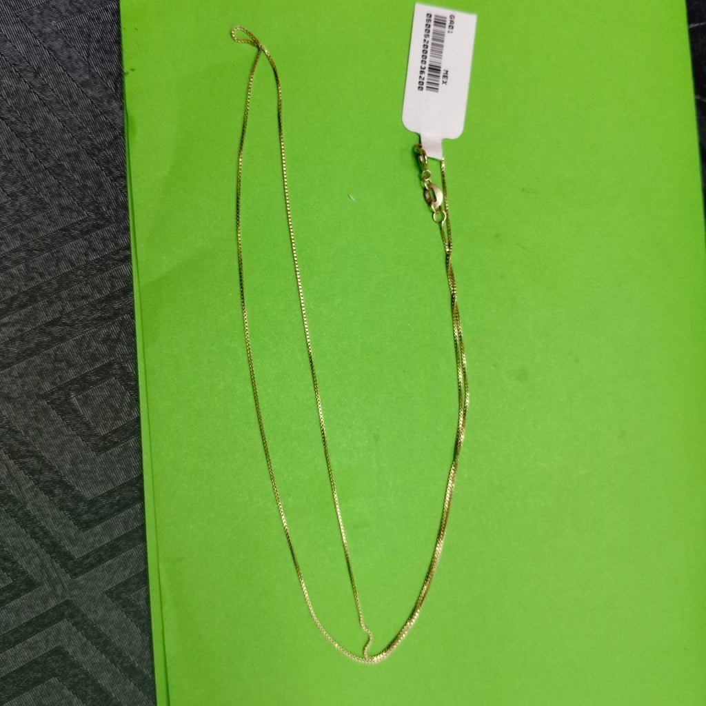 CADENA VENECIANO 14K 55 CM 1.8 GR (NUEVO)
