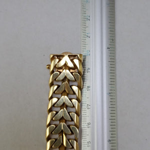 ESCLAVA,PULSERA ORO 14 K 82,60 GRMS (SEMINUEVO)