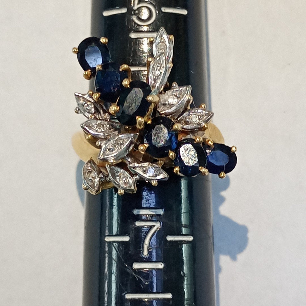 ANILLO ORO 18 K 9.9 GRMS (SEMINUEVO)