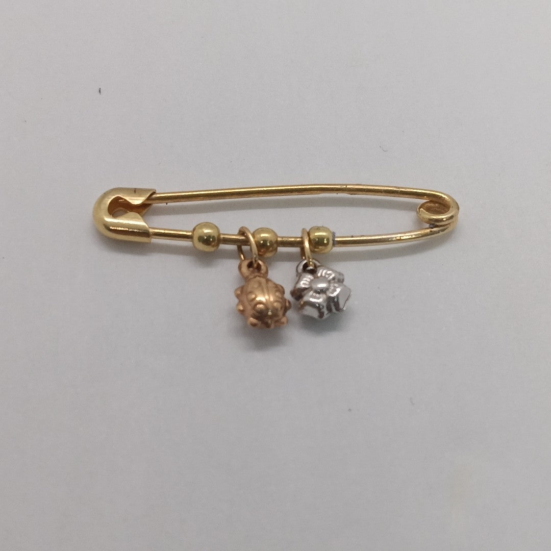 PRENDEDOR ORO COMBINADO 14 K 1,50 GRMS (SEMINUEVO)
