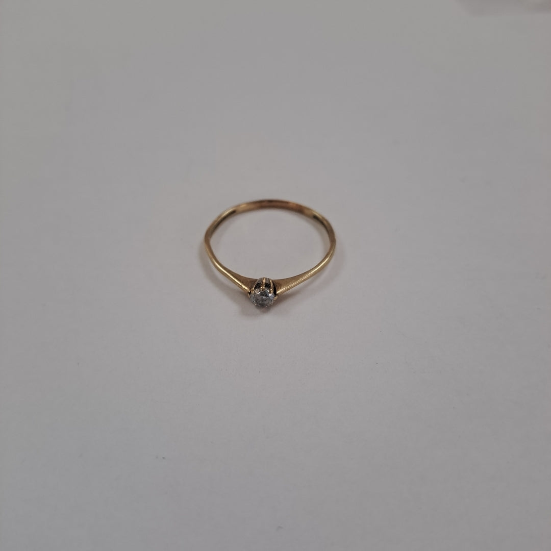 SOLITARIO ORO 10 K 0.9 GRMS (SEMINUEVO)