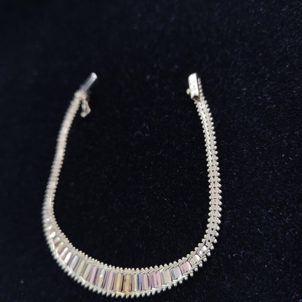 PULSERA ORO, ORO COMBINADO 14 K 8.5 GRMS (SEMINUEVO)