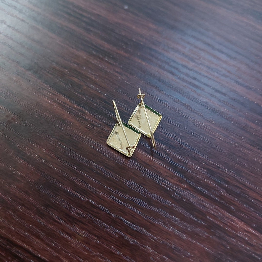 ARETES PAR ORO 10 K 1.5 GRMS (SEMINUEVO)