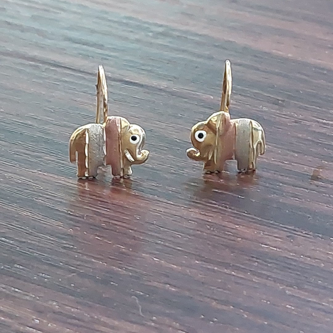 ARETES PAR ORO 10 K 1.1 GRMS (SEMINUEVO)