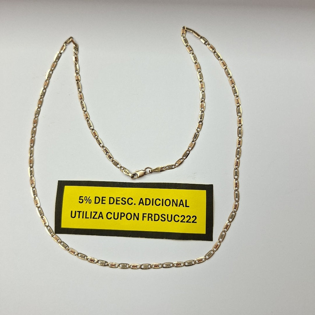 CADENA ORO 10 K 4.6 GRMS (SEMINUEVO)
