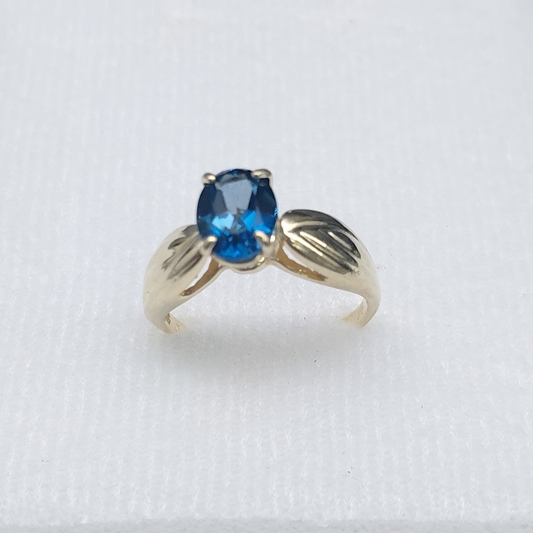 ANILLO ORO 10 K 2,50 GRMS (SEMINUEVO)