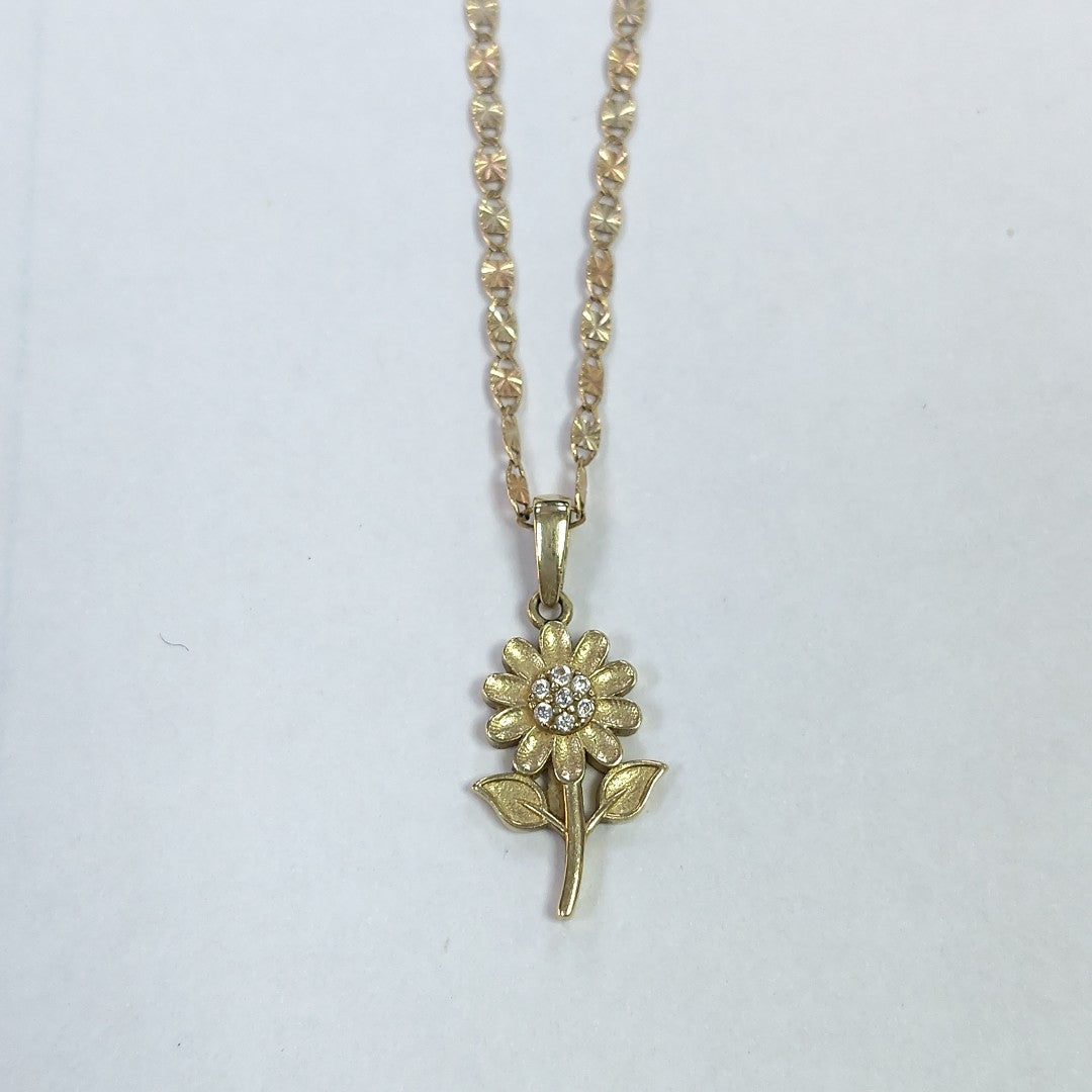 CADENA, CRUCIFIJO ORO 10 K 2.7 GRMS (SEMINUEVO)