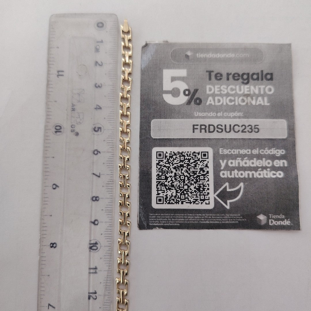 PULSERA ORO 14 K 3,70 GRMS (SEMINUEVO)