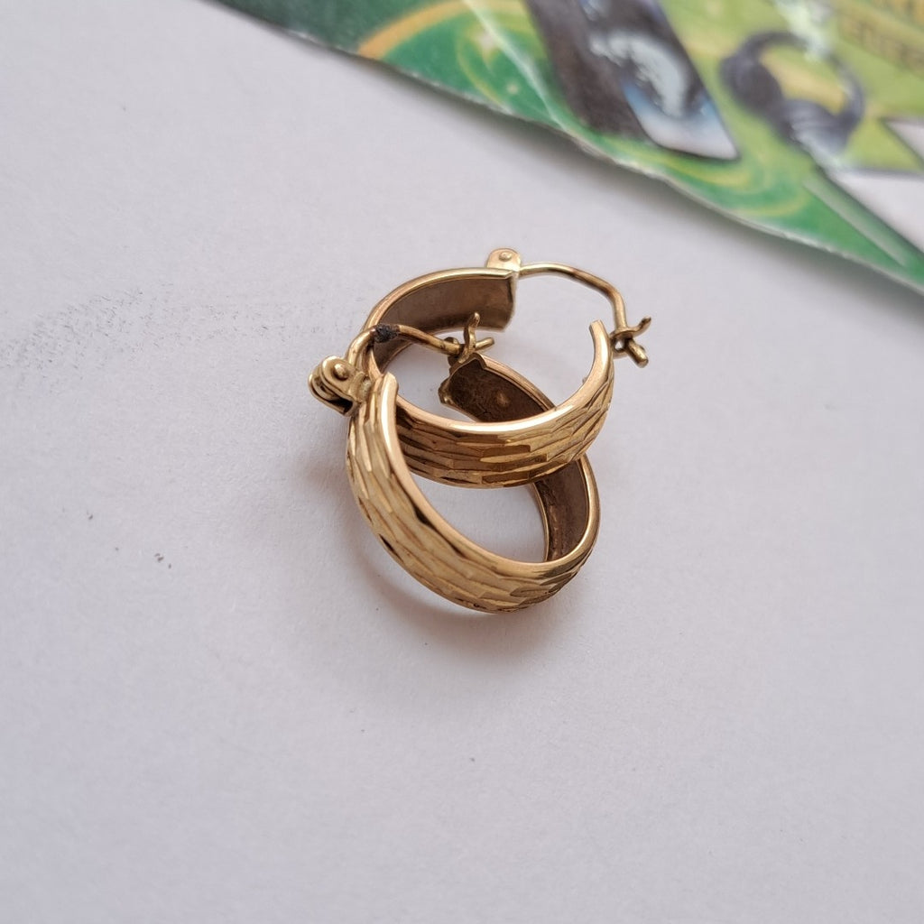 ARRACADAS PAR ORO 10 K 1,50 GRMS (SEMINUEVO)