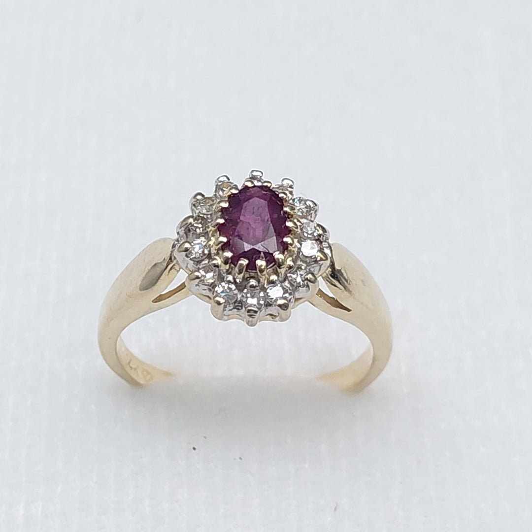 ANILLO ORO 14 K 3,20 GRMS (SEMINUEVO)