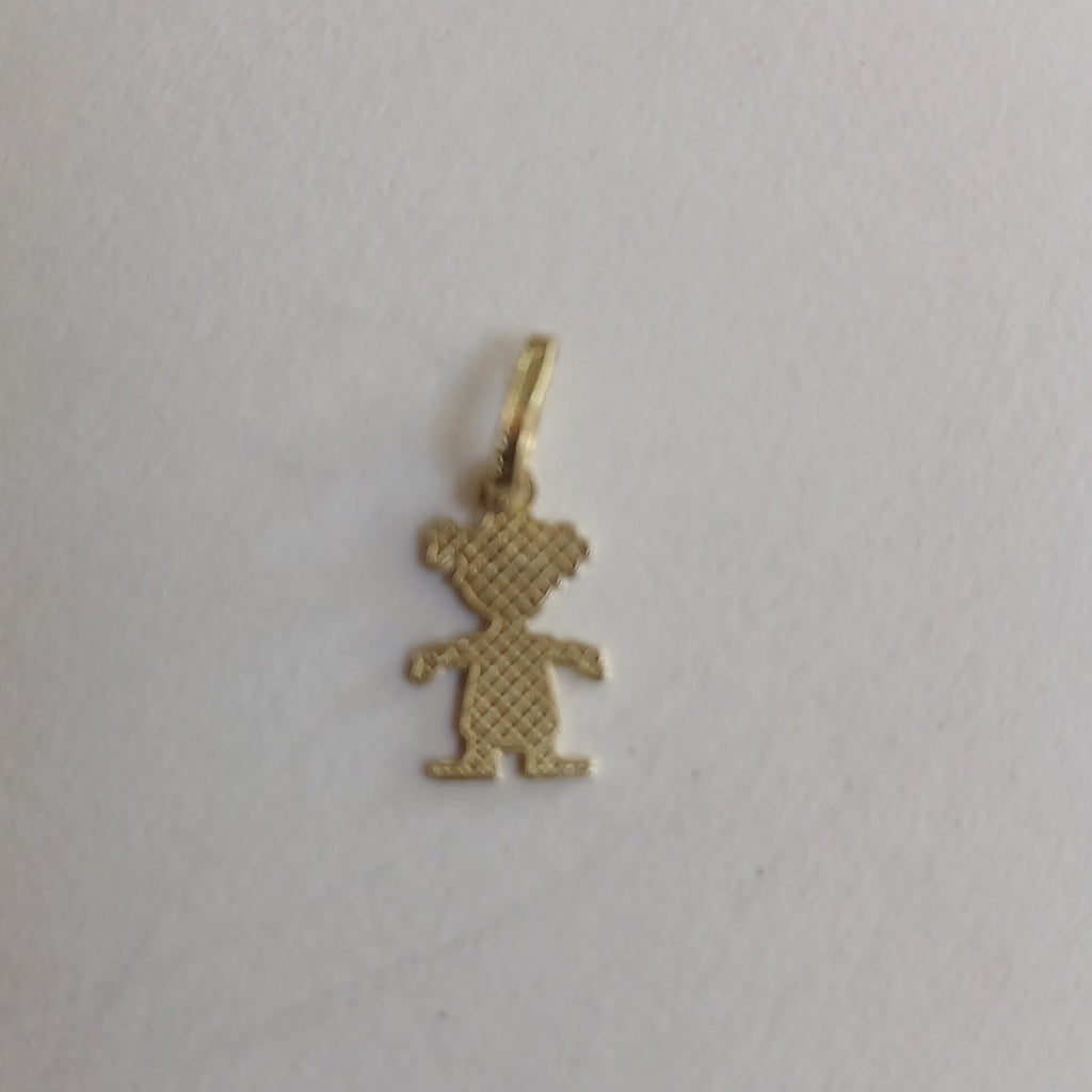 DIJE NIÑA 10K 0.3 GR (NUEVO)
