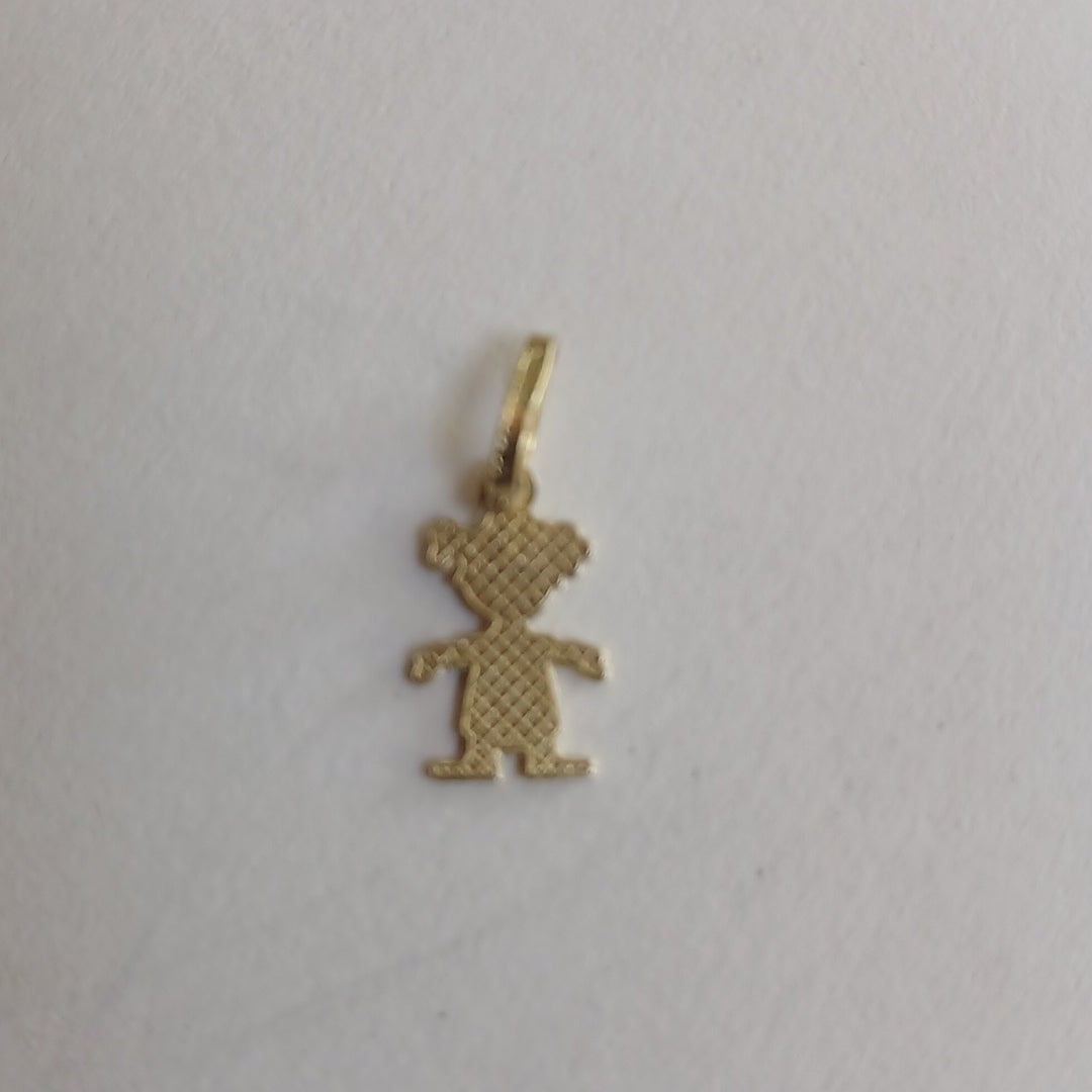 DIJE NIÑA 10K 0.3 GR (NUEVO)