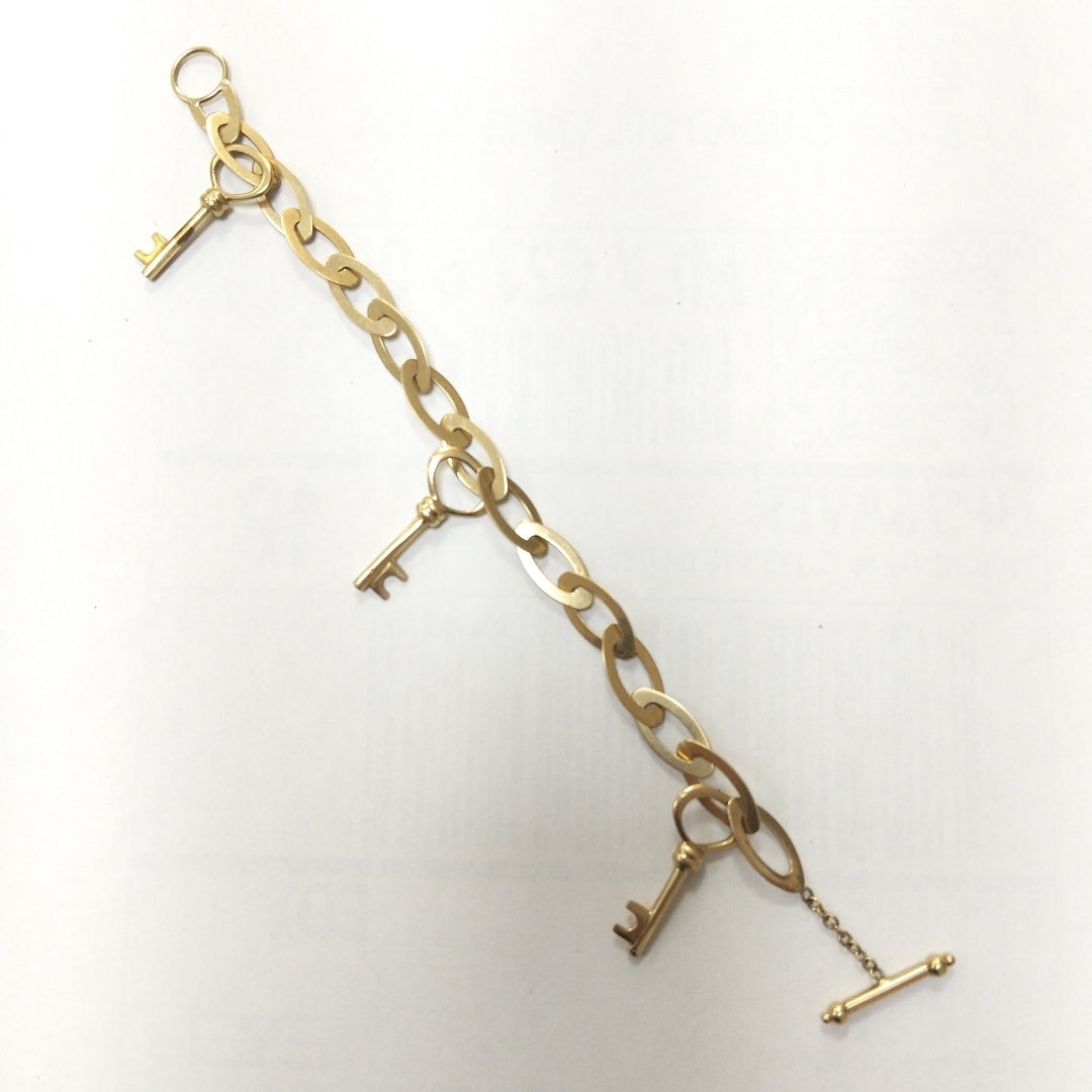 PULSERA ORO 14 K 10.3 GRMS (SEMINUEVO)