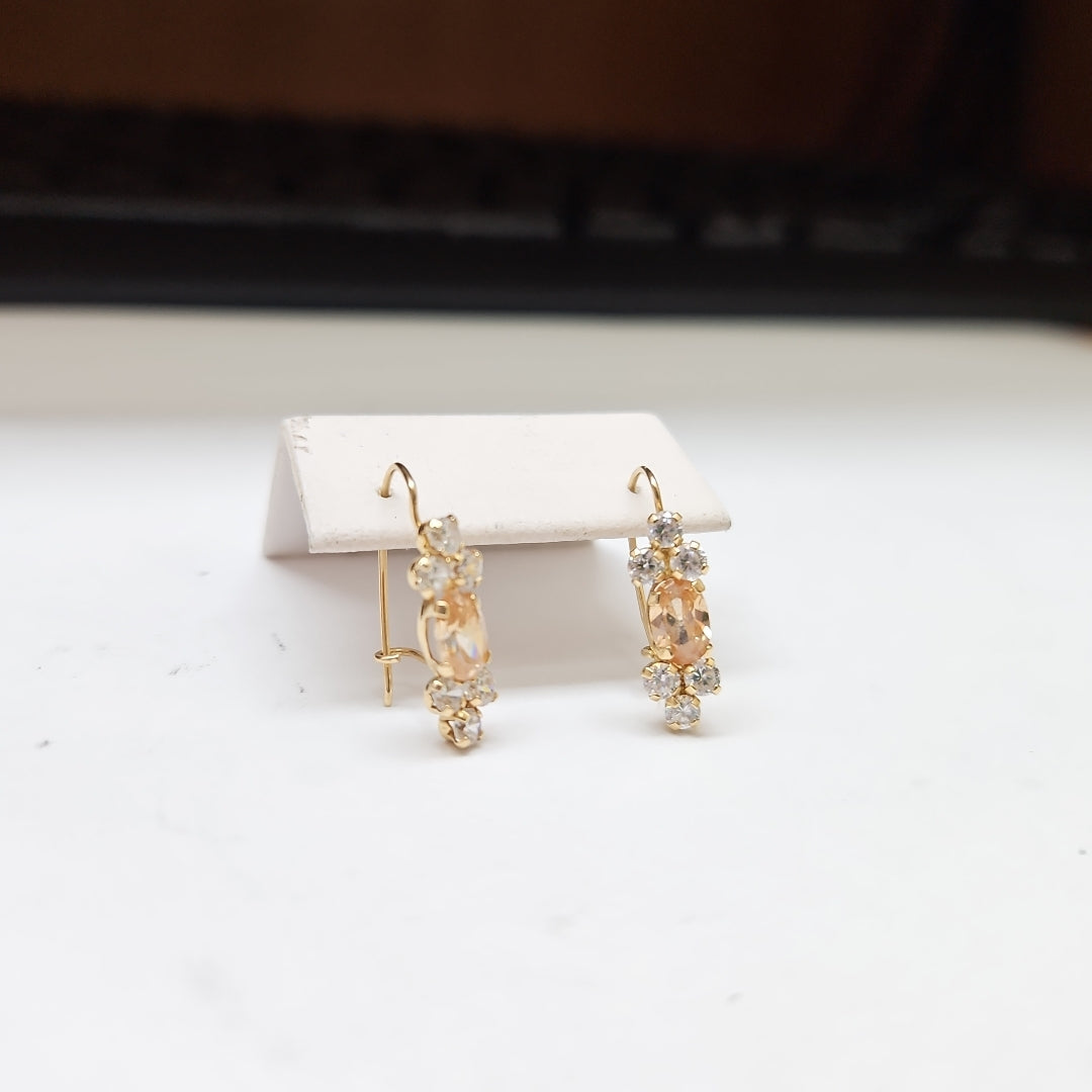 ARETES PAR ORO 10 K 1.4 GRMS (SEMINUEVO)