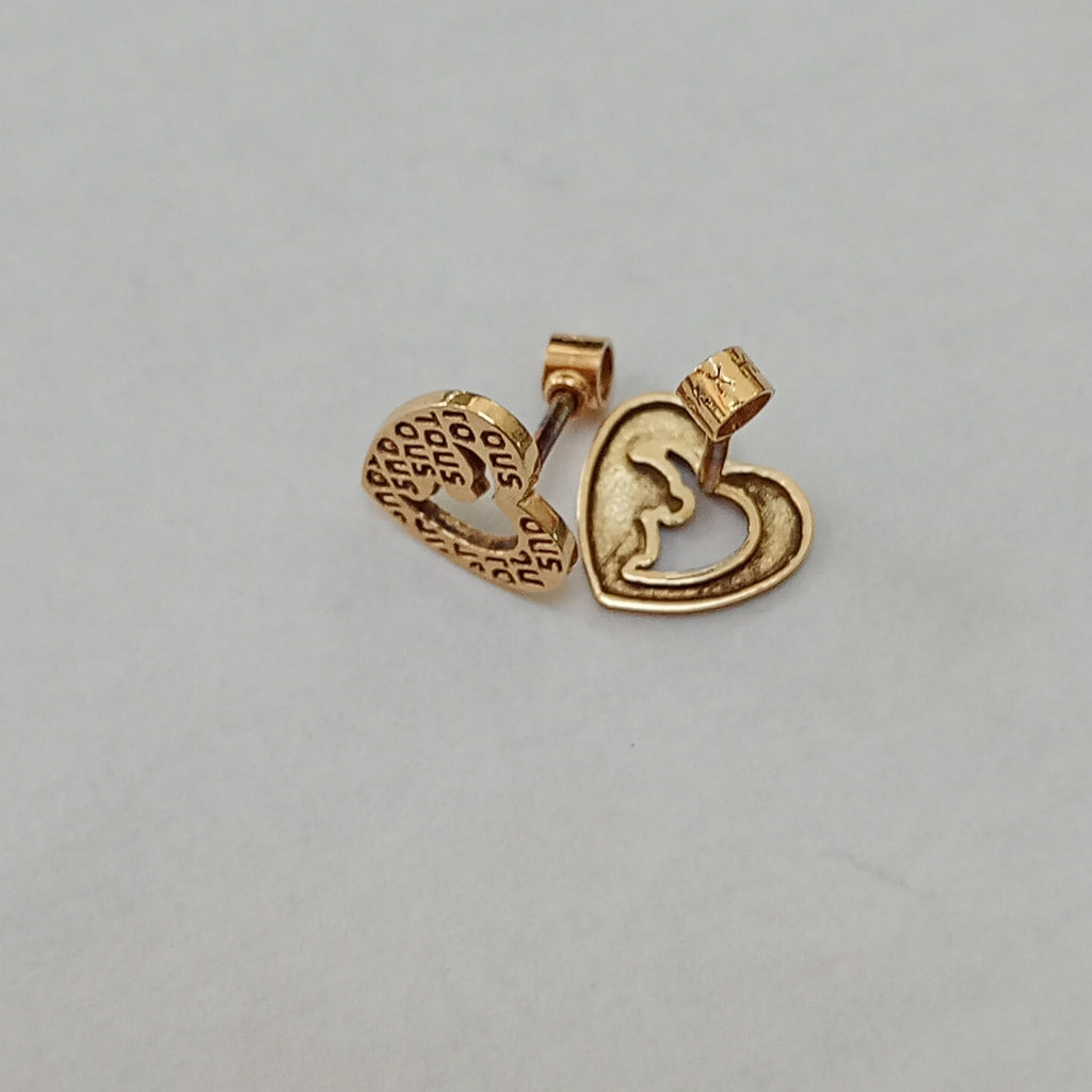 BROQUELES PAR ORO 14 K 0.8 GRMS (SEMINUEVO)