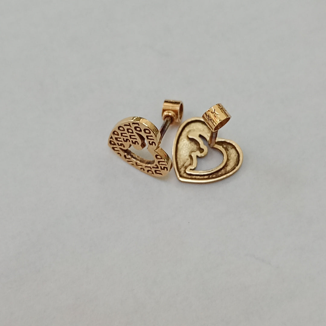 BROQUELES PAR ORO 14 K 0.8 GRMS (SEMINUEVO)