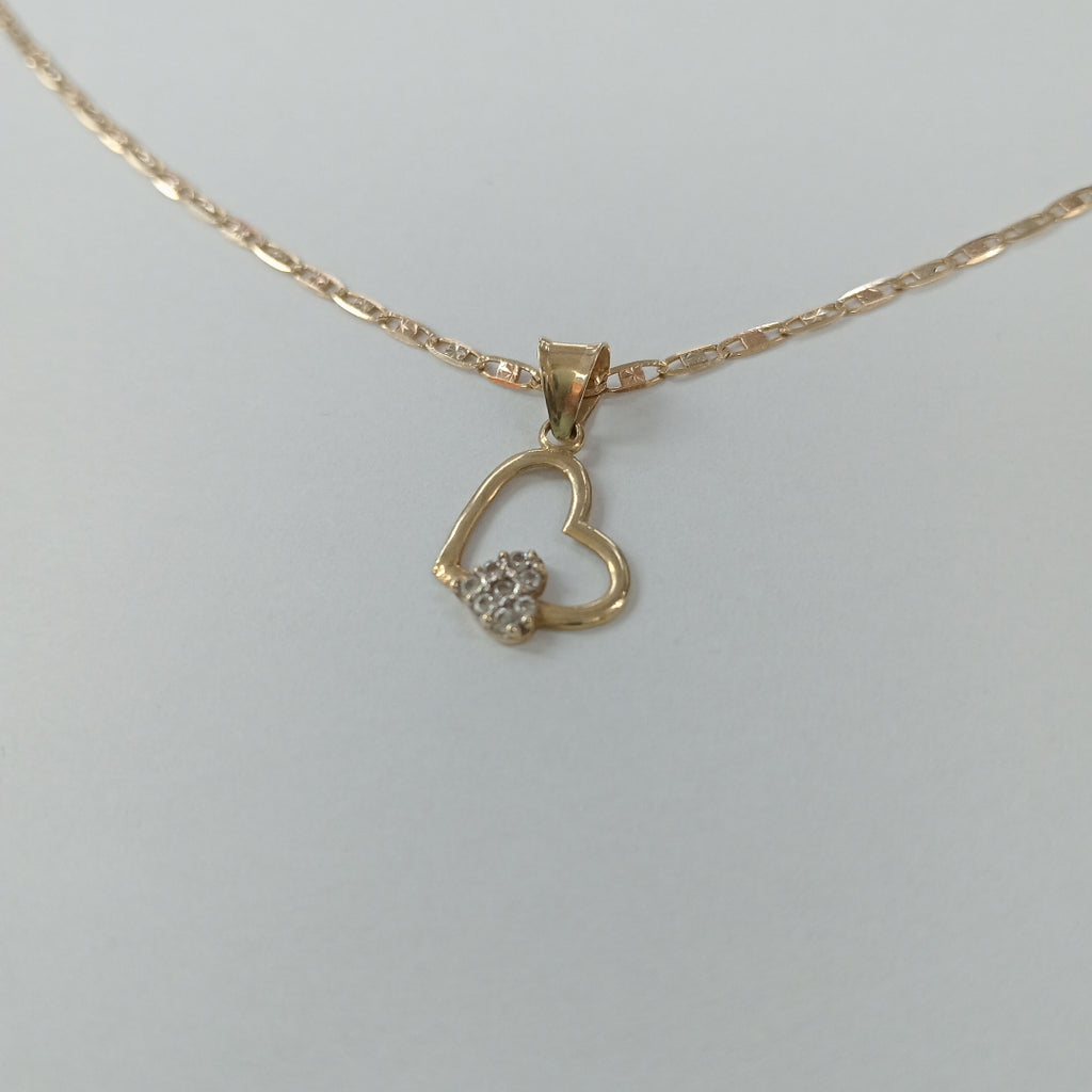CADENA, DIJE ORO 10 K 2.8 GRMS (SEMINUEVO)